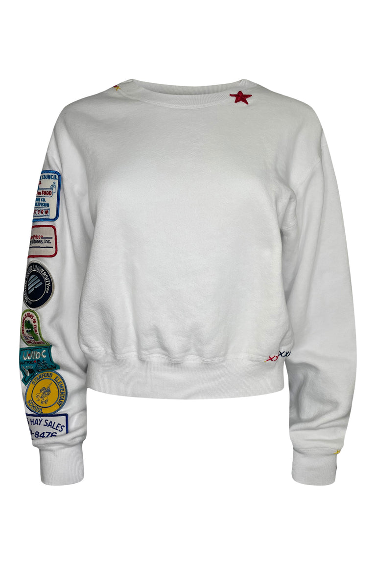 Only One All Patched Up Crewneck