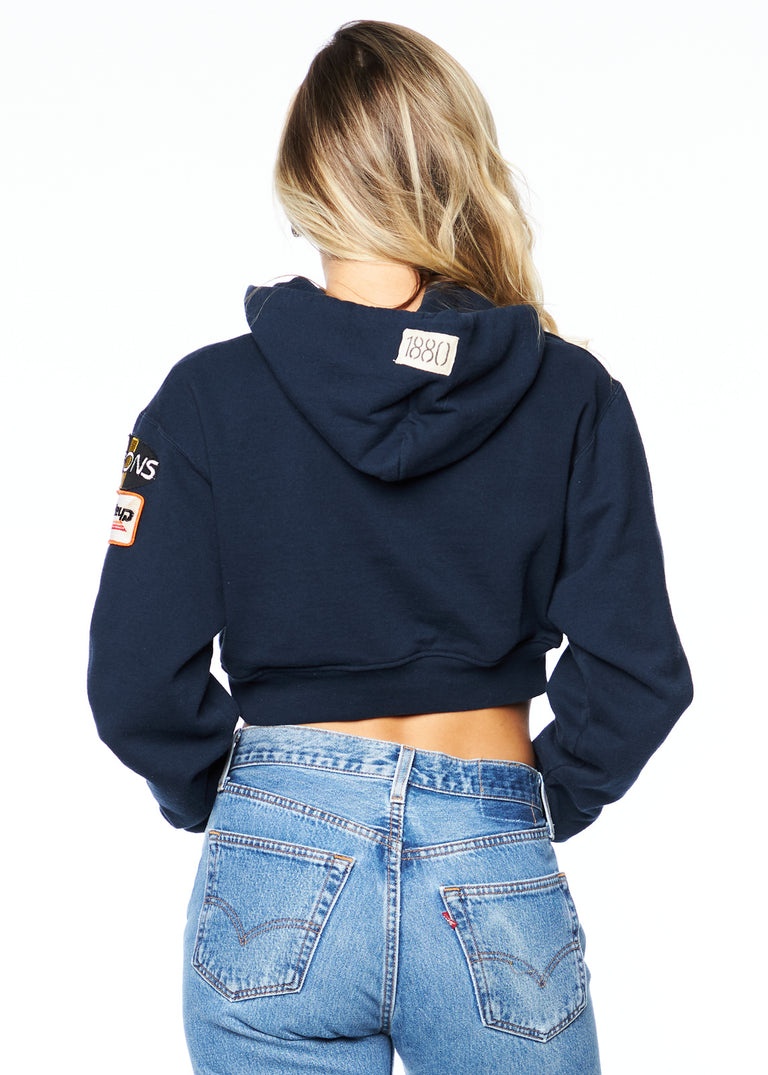 Sportsman "Smith" Cropped Hoodie w/ Patches